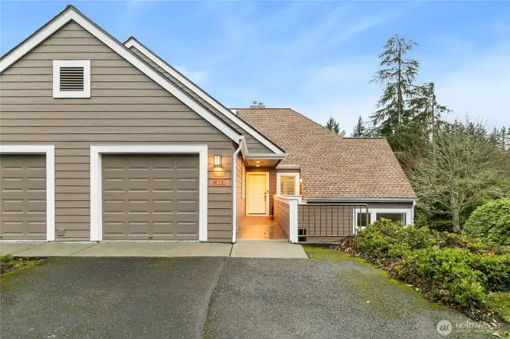 Welcome home to your pristine, no-step-entry main-level condo on the golf course in beautiful Port Ludlow—your perfect fairway retreat awaits!