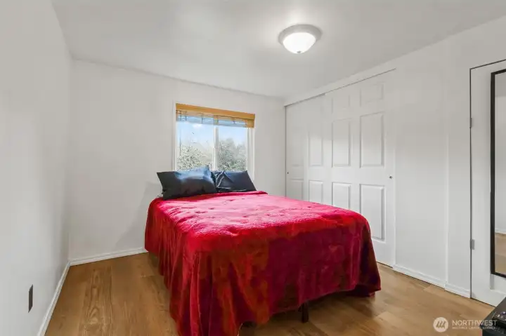 Bedroom with ensuite bath