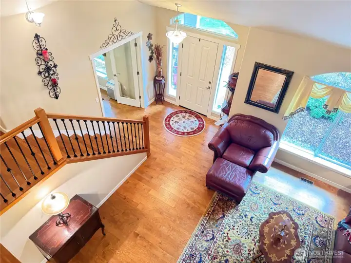 Entry from above