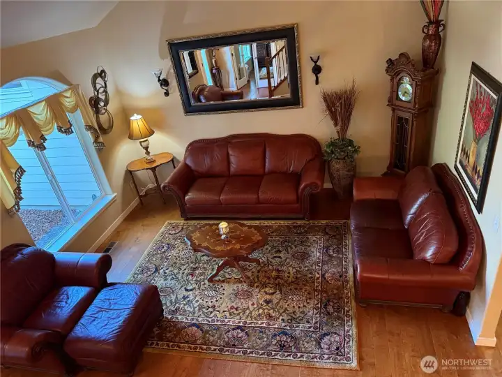 Palor at right inside entry.