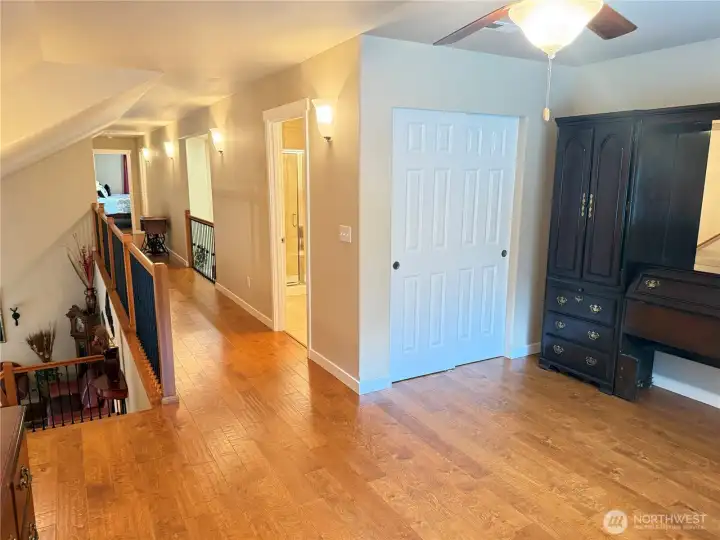 Loft area at top of the stairs