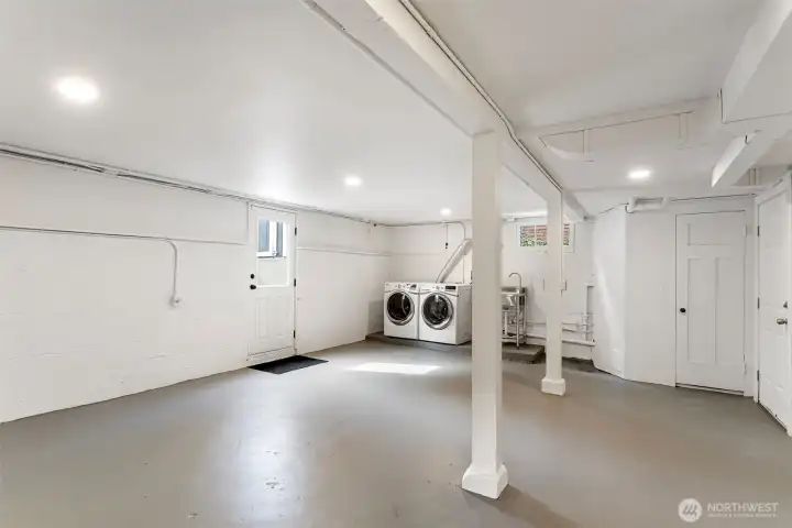 Basement provides tons of potential