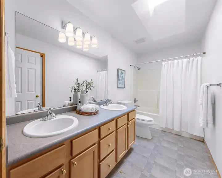 Bathroom #2 upstairs