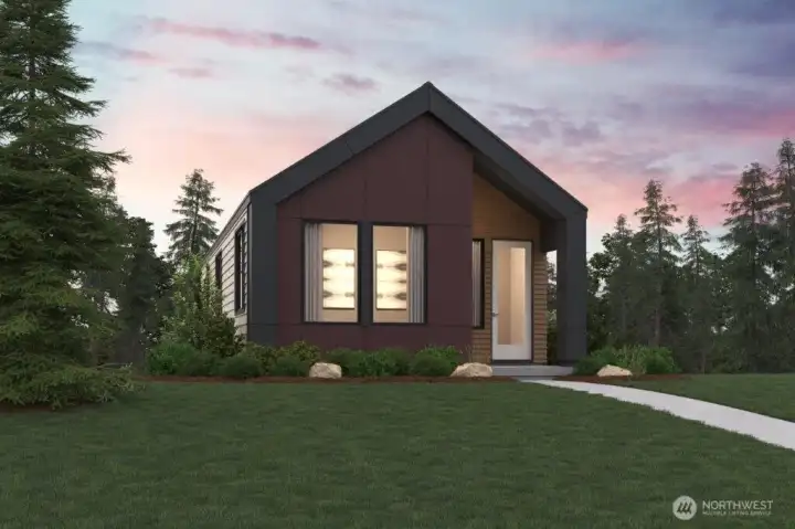 Street level entrance Depictions of homes or other features are artist conceptions. Hardscape, landscape, and other items shown may be decorator suggestions that are not included in the purchase price and availability may vary. No view is promised. Views may also be altered by subsequent development, construction and tree growth and landscaping.