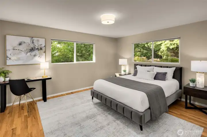 Upstairs, you'll find four bedrooms, including a generous primary suite with a walk-in closet and 3/4 bath.
