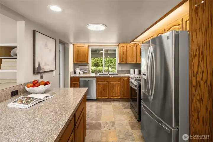 Solid built kitchen