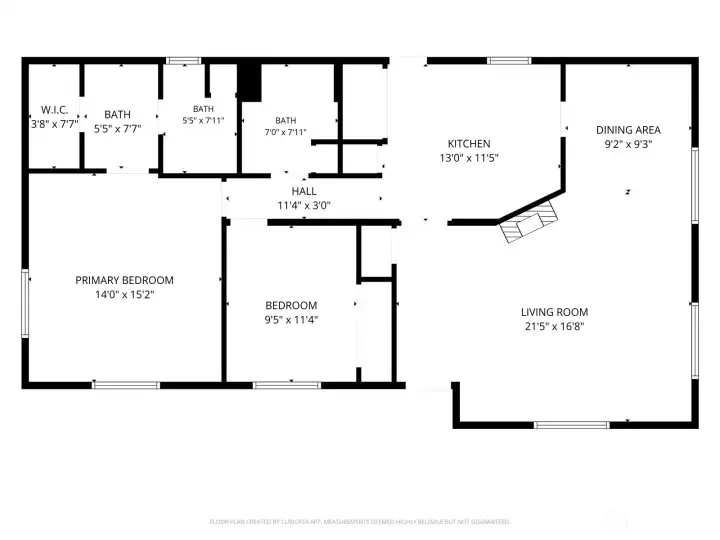 Layout of home.