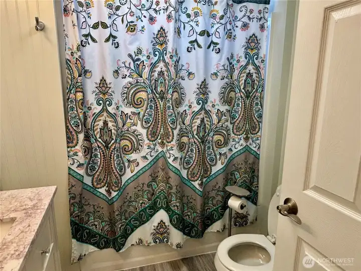 Bathroom in hallway