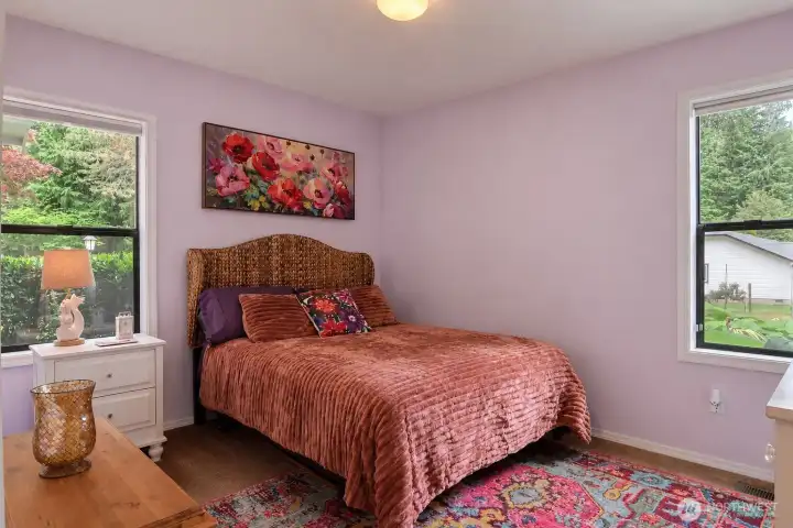 Flex room on the main floor being used now as a guest bedroom but could be office or???? Flex room on the main floor being used now as a guest bedroom but could be office or????