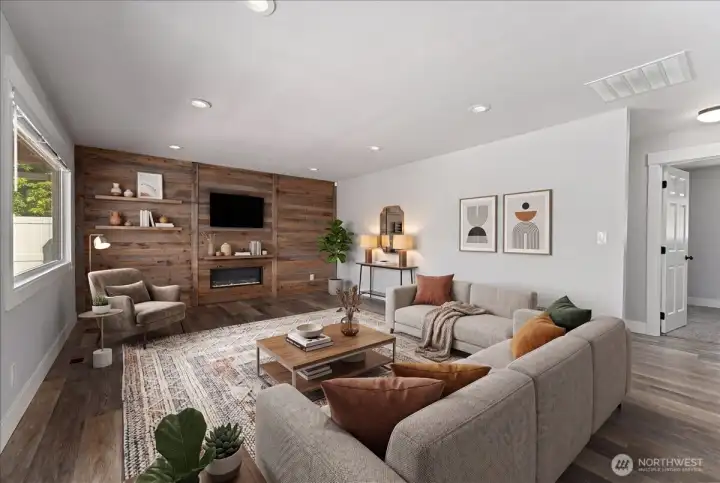 Virtually Staged Living Room Virtually Staged Living Room