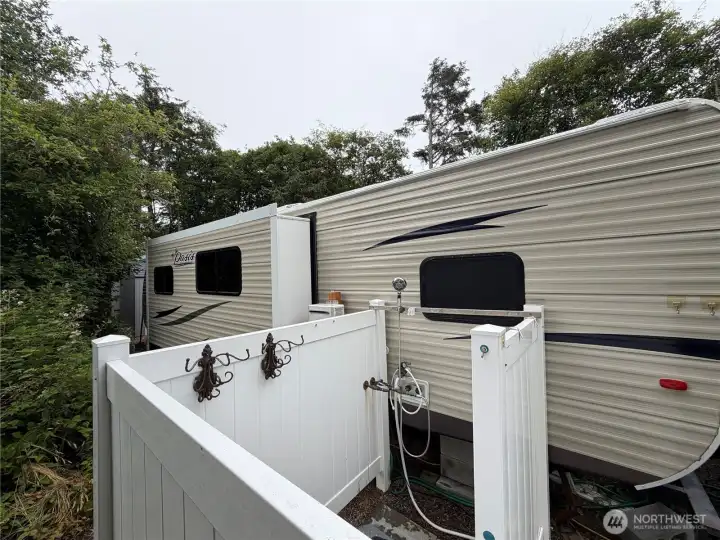 Outdoor shower