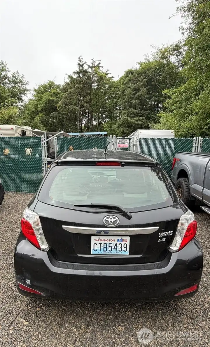 Extra Bonus-fully functioning 2012 4-door Toyota Yaris