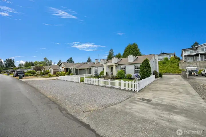 Street view of front of house
