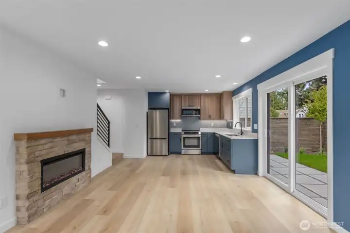 Open concept main floor