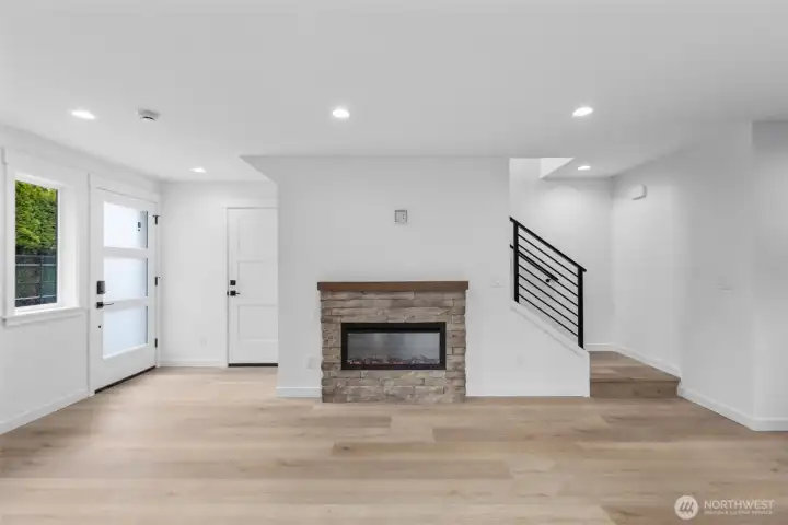 Decorative fireplace