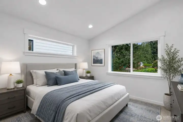 Bedroom 3 virtually staged