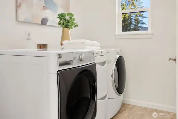 Upstairs Laundry Room
