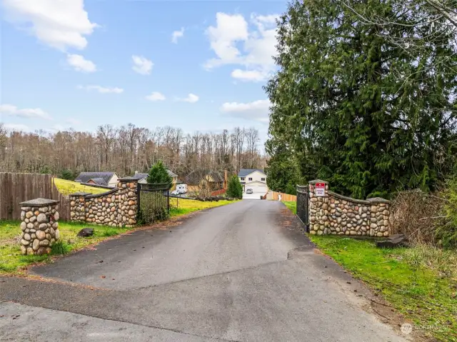 Entrance to Marina Estates, lot is situated immediately to the left inside the gate. Dock A is accessible through deeded access just down the asphalt