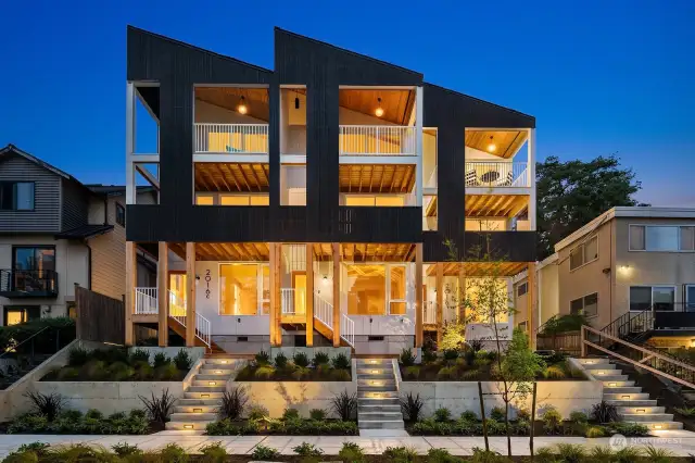 Innovative architecture & superior craftsmanship built by premier builders,Confluence Development sited in the sought after Eastlake neighborhood.