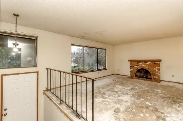 This split entry home offers a nice open floor plan with loads of natural light.