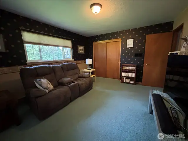 Office or den depending on your needs.  It can also be used for overflow for stay-over quests.