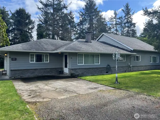 The main house has been remodeled as you will soon see.