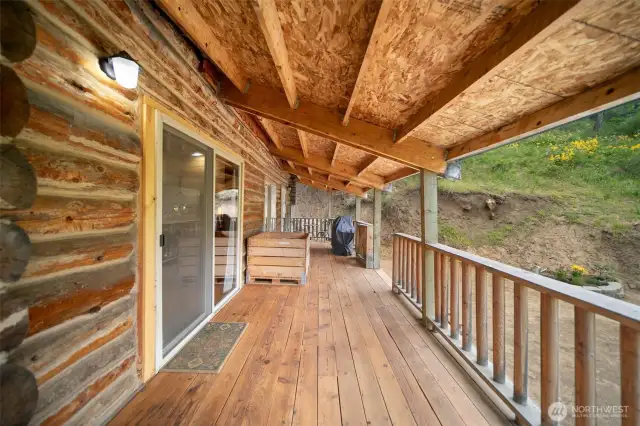 Covered Deck, Vast Views