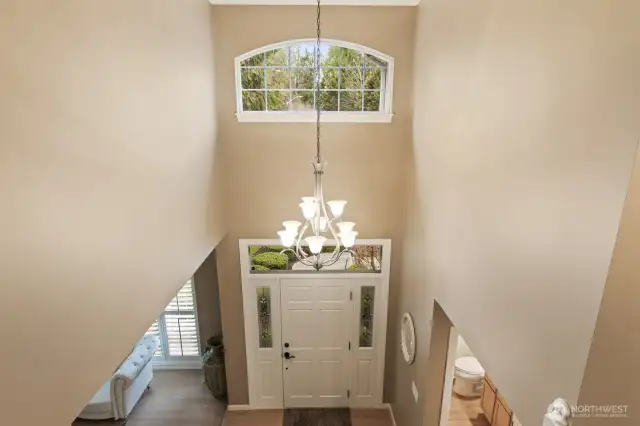 Soaring ceiling in entry, crown molding and attention to detail throughout!