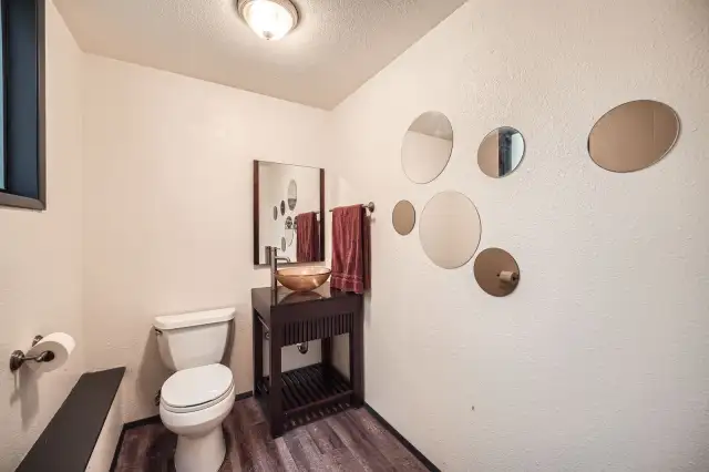 1/2 Bathroom downstairs