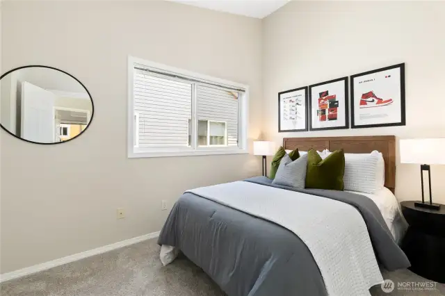 Second bedroom on upper level