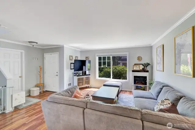 Entry and Living Room