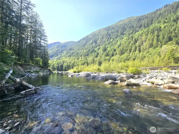 Private community beach / swimming hole. Just a 2 minute walk from your front door.