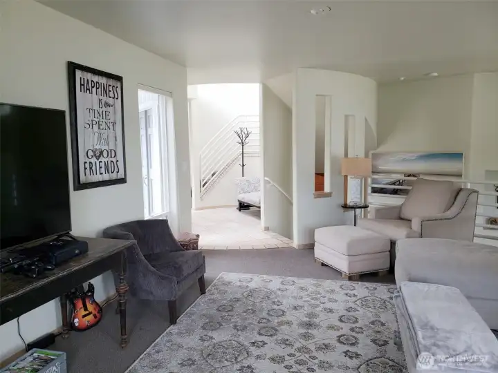 large entertaining area