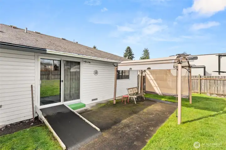 Ramp for easy access