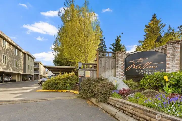 Beautifully maintained gated entry