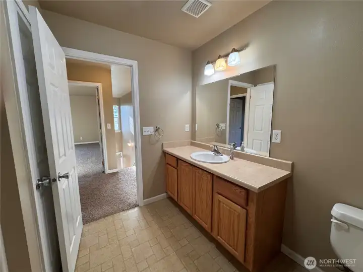 Upstairs Primary Bathroom