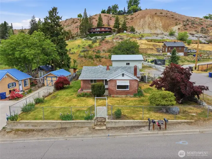Fully fenced yard