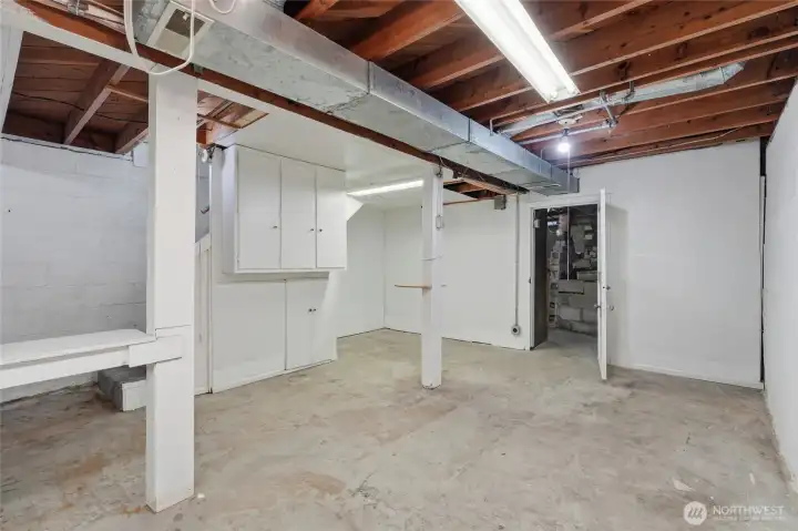 Third bedroom in basement