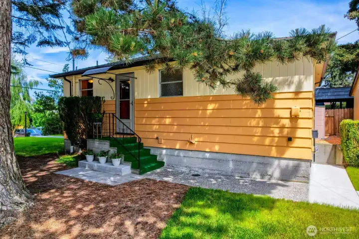 Side Entrance to Home