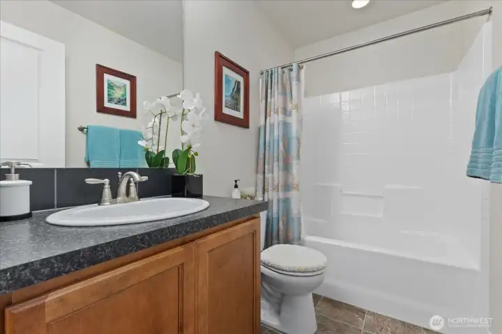 Full bath upstairs Full bath upstairs