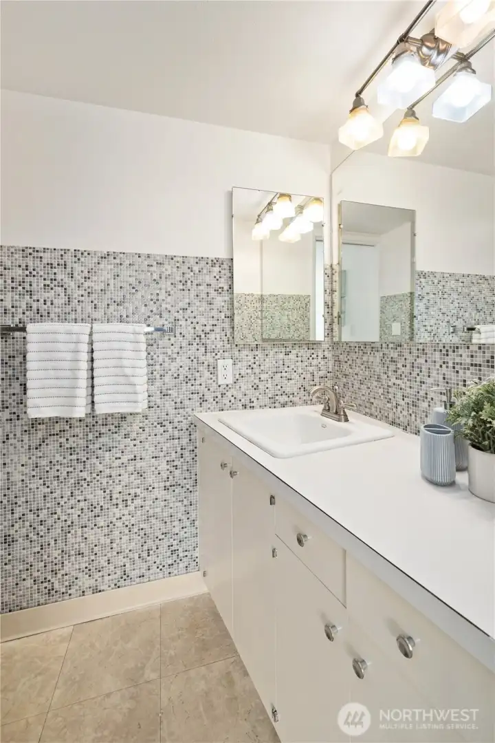 Primary bathroom Primary bathroom
