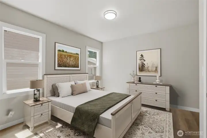 Virtually Staged Bedroom #1 Virtually Staged Bedroom #1