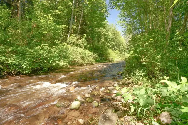 Riverfront on the Little Quilcene River!