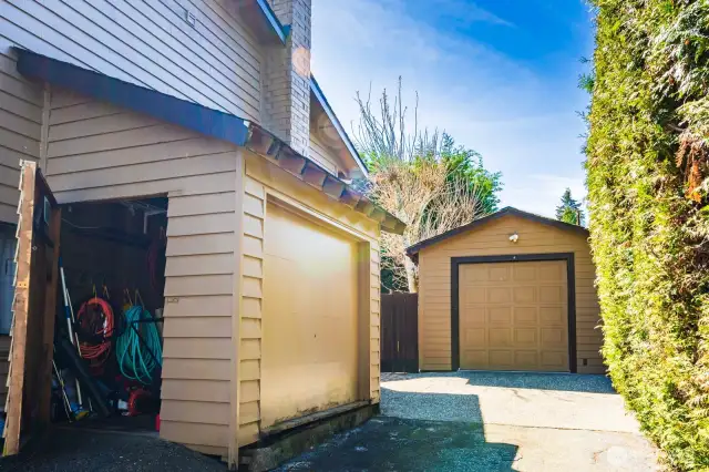 SHED, in addition to 3 car garage and SHOP!