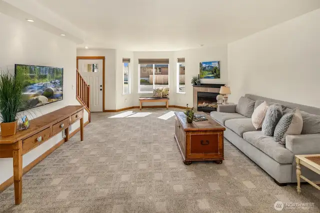 Light and bright living room