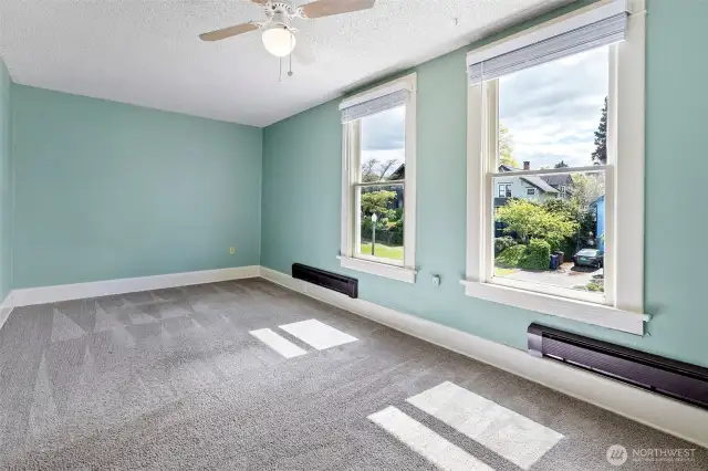 Upper unit living room