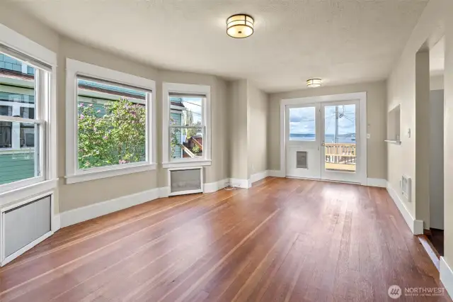 Ground floor living/dining room