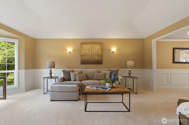 Plenty of room for larger gatherings or quiet evenings at home.