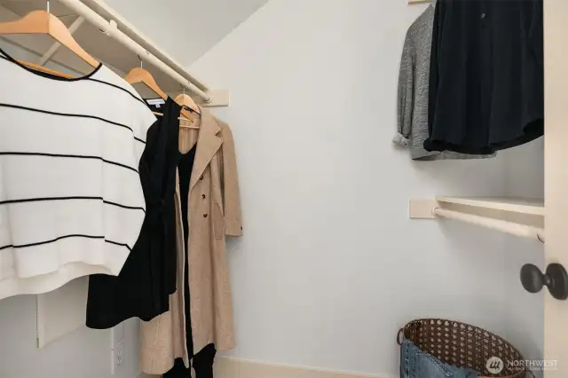 Walk in closet!