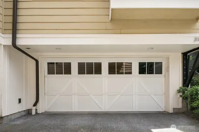 Yes, it's a two car garage!